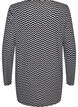 Patterned blouse with long sleeves, Blue, Packshot image number 1