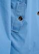 Short trench coat with pockets, Blue, Packshot image number 3