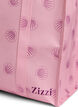 Shopping bag with zipper, Pink, Packshot image number 2
