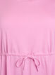 FLASH - Short T-shirt dress with tie belt, Pink, Packshot image number 2