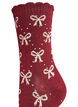 2-pack Christmas socks, Red, Packshot image number 2