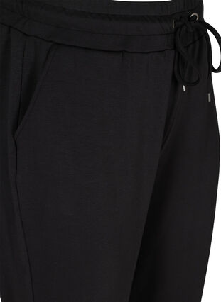 Sweatpants with pockets and drawstrings, Black, Packshot image number 2