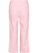 Coloured Myra jeans with stripes and wide legs, Pink, Packshot image number 1