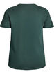 Christmas t-shirt in organic cotton, Green, Packshot image number 1