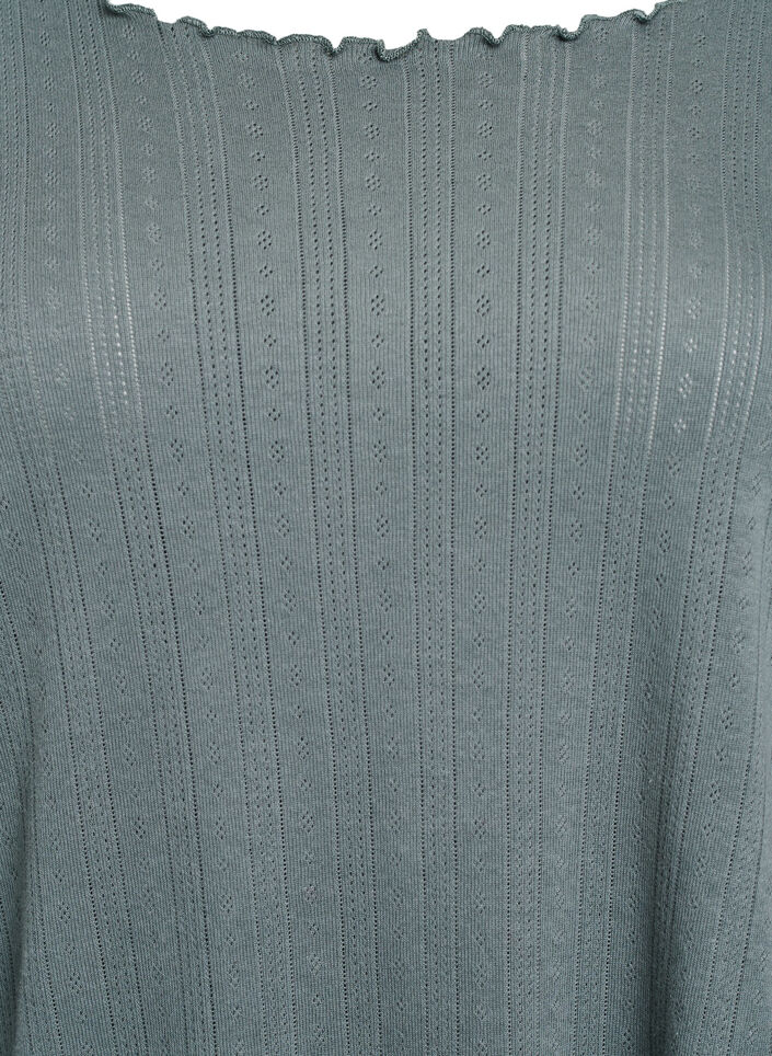 Nightgown in organic cotton, Green, Packshot image number 2