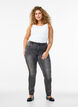 Slim fit Emily jeans with normal waist, Dark Grey, Model image number 0