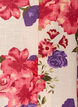 Short-sleeved cotton shirt with a V-neck, Red, Packshot image number 2