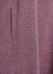 Short sweatshirt dress with high collar and pockets, Red, Packshot image number 3