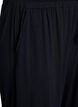 Loose night trousers in viscose jersey with pockets, Black, Packshot image number 2