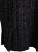 Short boucl&eacute; dress with decorative buttons, Black, Packshot image number 3