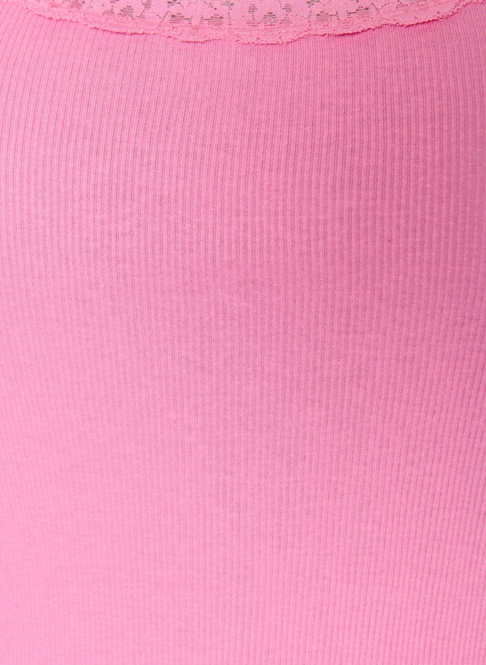 Top with lace trim, Pink, Packshot image number 2