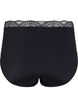 High waisted tai knickers with laces, Black, Packshot image number 1