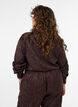 Shirt with tone-on-tone paisley pattern, Brown, Model image number 2