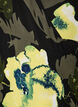 Floral wrap dress in viscose with a tie belt, Black, Packshot image number 2