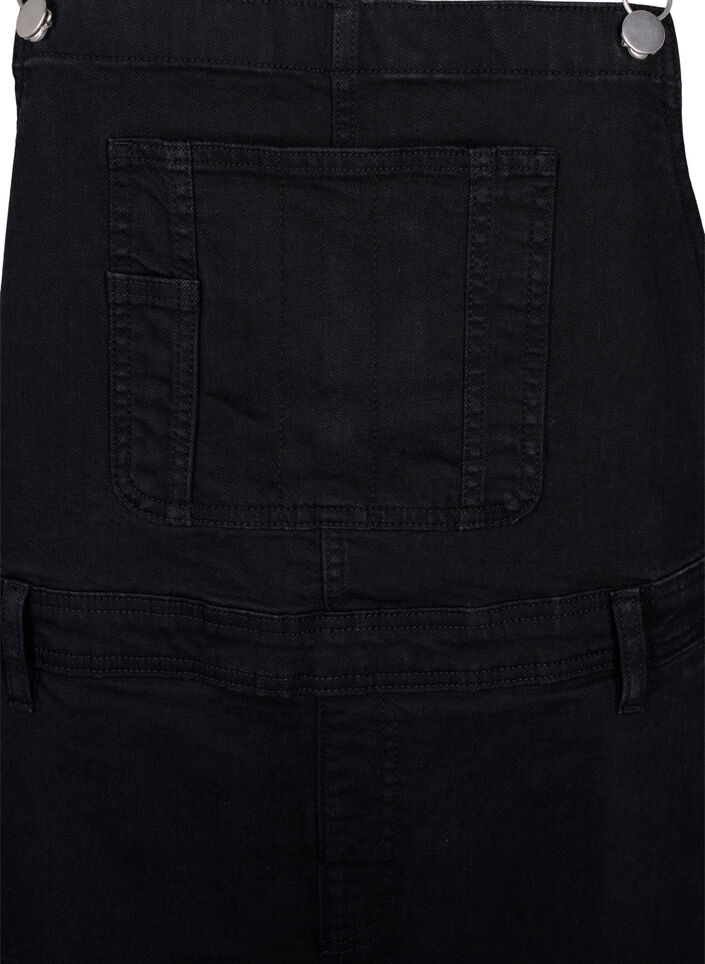 Denim dungarees, Black, Packshot image number 2