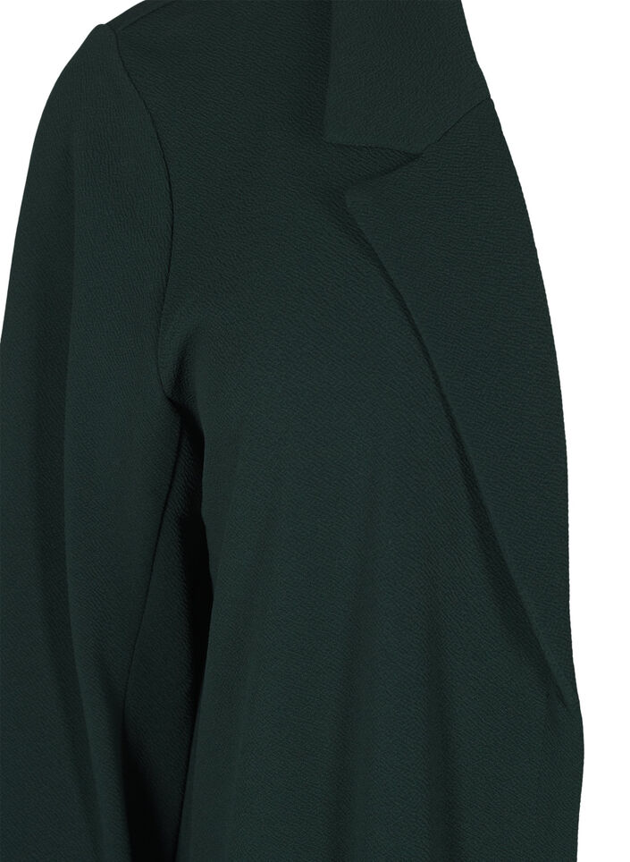 Long blazer with pockets, Green, Packshot image number 2