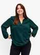 Plain colour top with v-neck, Scarab, Model image number 0