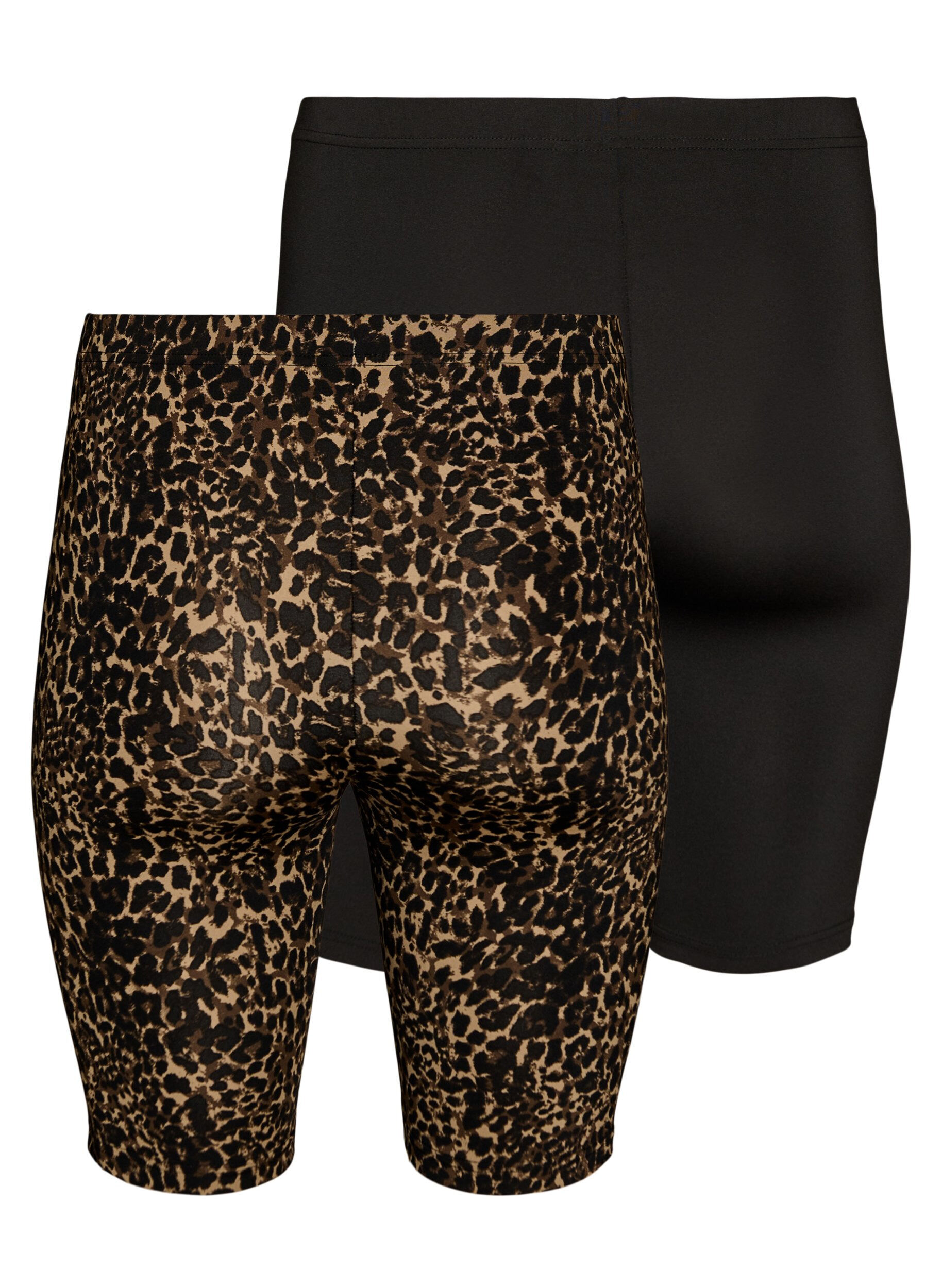 Zizzifashion2-pack cycle shorts, Brown, Packshot image number 1
