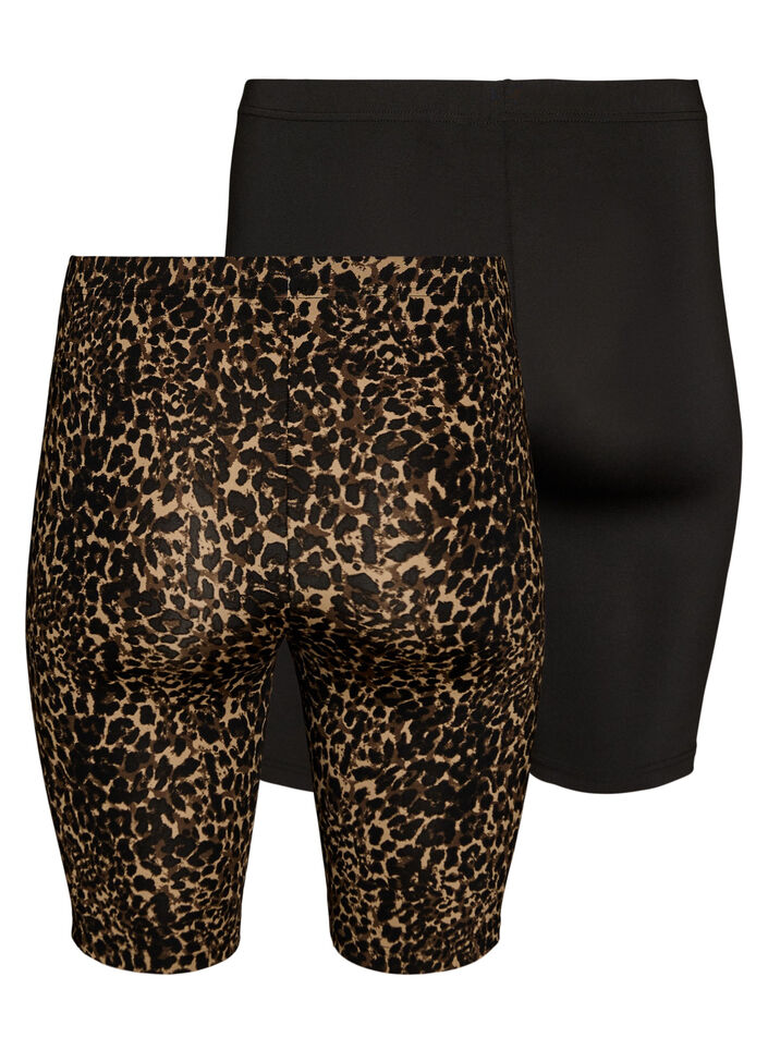 2-pack cycle shorts, Brown, Packshot image number 1