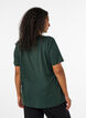 T-shirt with motif, Green, Model image number 2