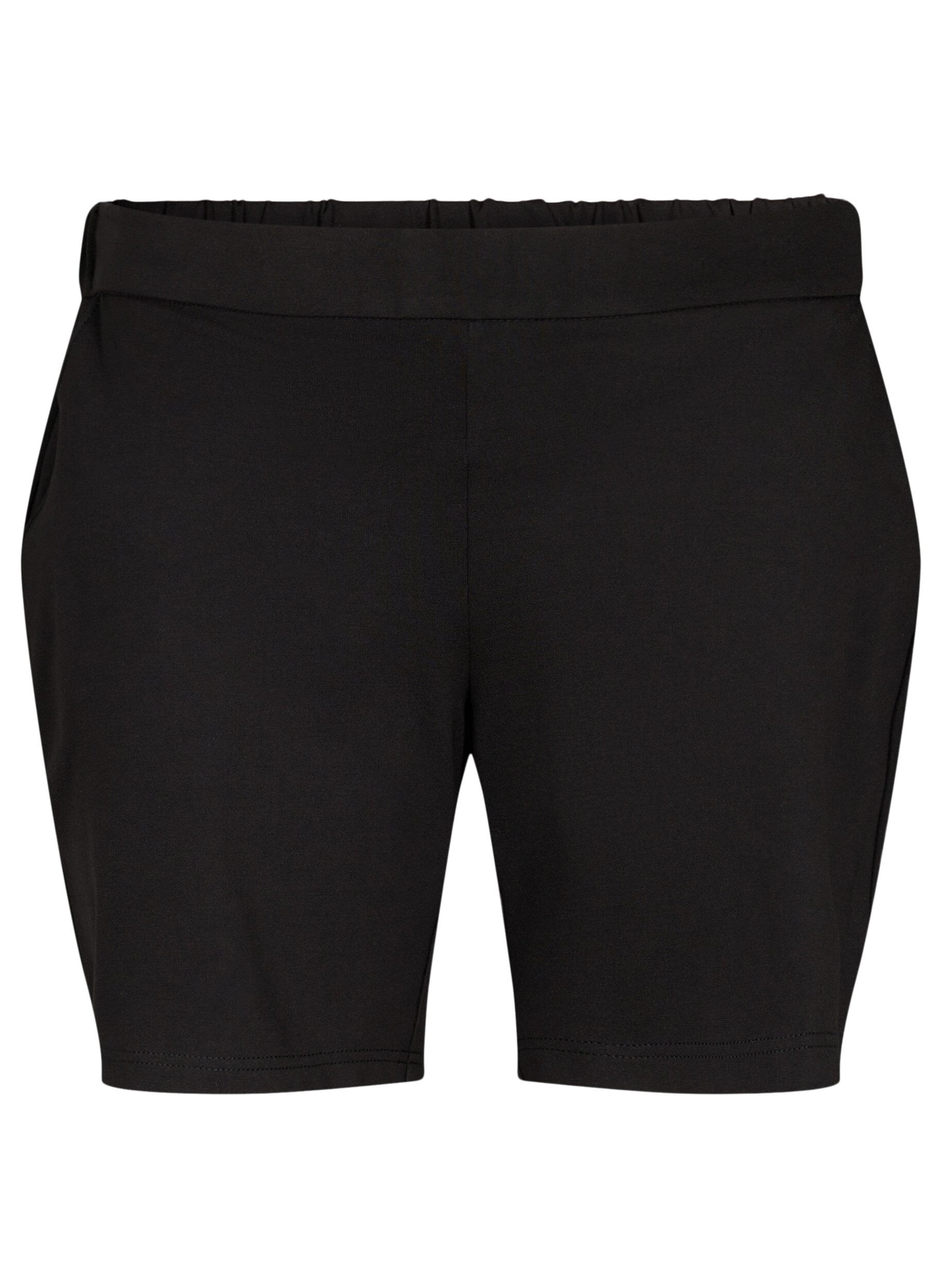 Zizzifashion Maddison shorts with regular fit, Black, Packshot image number 0