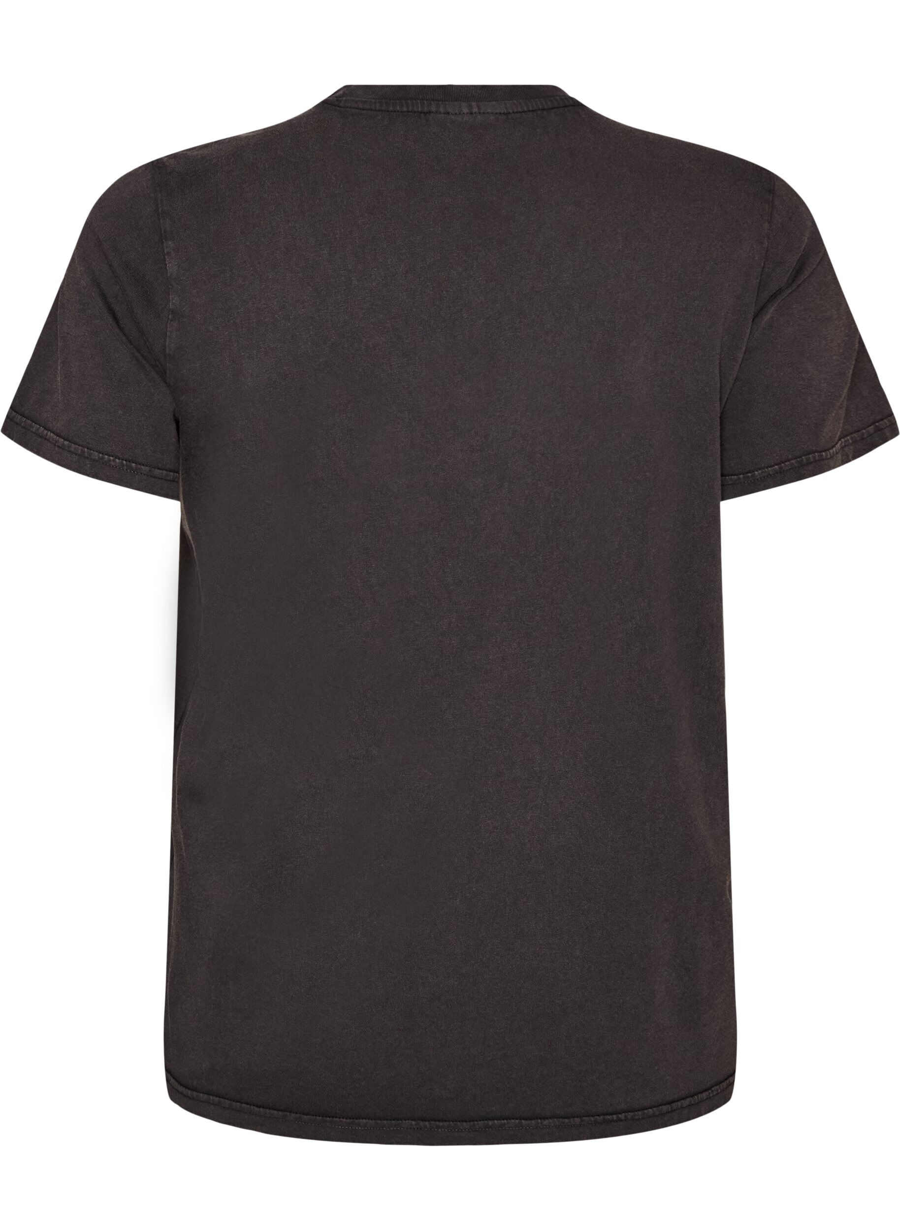 ZizzifashionOrganic cotton graphic T-shirt, Beige, Packshot image number 1