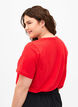 FLASH - T-shirt with round neck, High Risk Red, Model image number 1