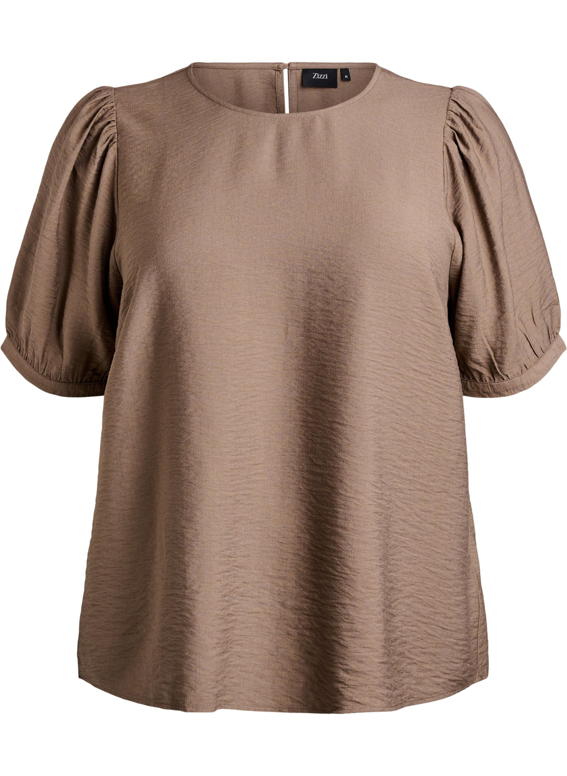 Viscose blouse with 1/2 sleeves