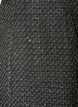 Short boucl&eacute; skirt with sequins, Black, Packshot image number 2