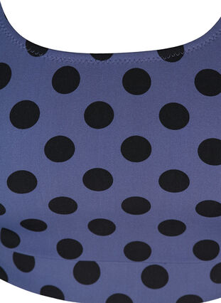 Bikini top, Blue Indigo Dot, Packshot image number 2