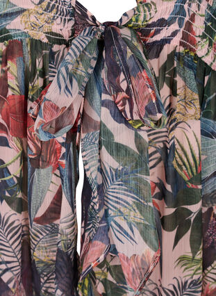 Beach kimono with print, Palm Print, Packshot image number 2