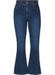 High-waisted Ellen bootcut jeans, Blue, Packshot image number 0