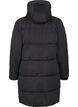 Puffer coat with hood, Black, Packshot image number 1