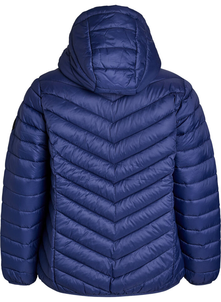 Lightweight jacket with hood, Blue, Packshot image number 1