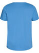 T-shirt with motif, Blue, Packshot image number 1