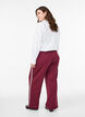 Trousers with side stripes, Red, Model image number 1