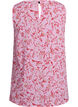 FLASH - Sleeveless top with texture, Red, Packshot image number 1