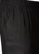 Viscose trousers with an elasticated waist and straight legs, Black, Packshot image number 2