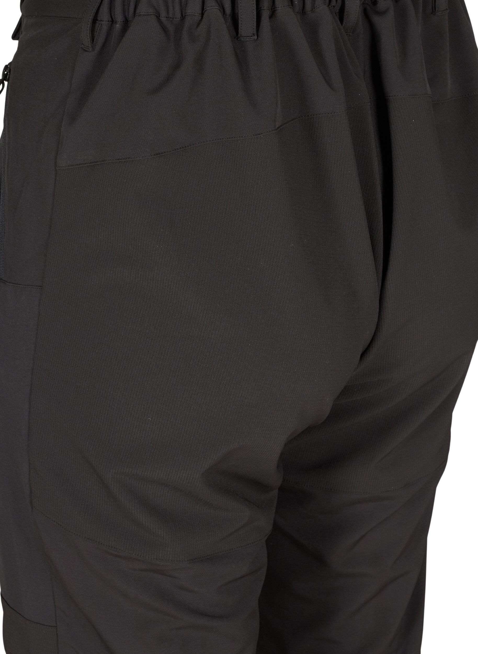 Zizzifashion Hiking trousers with pockets, Black, Packshot image number 3