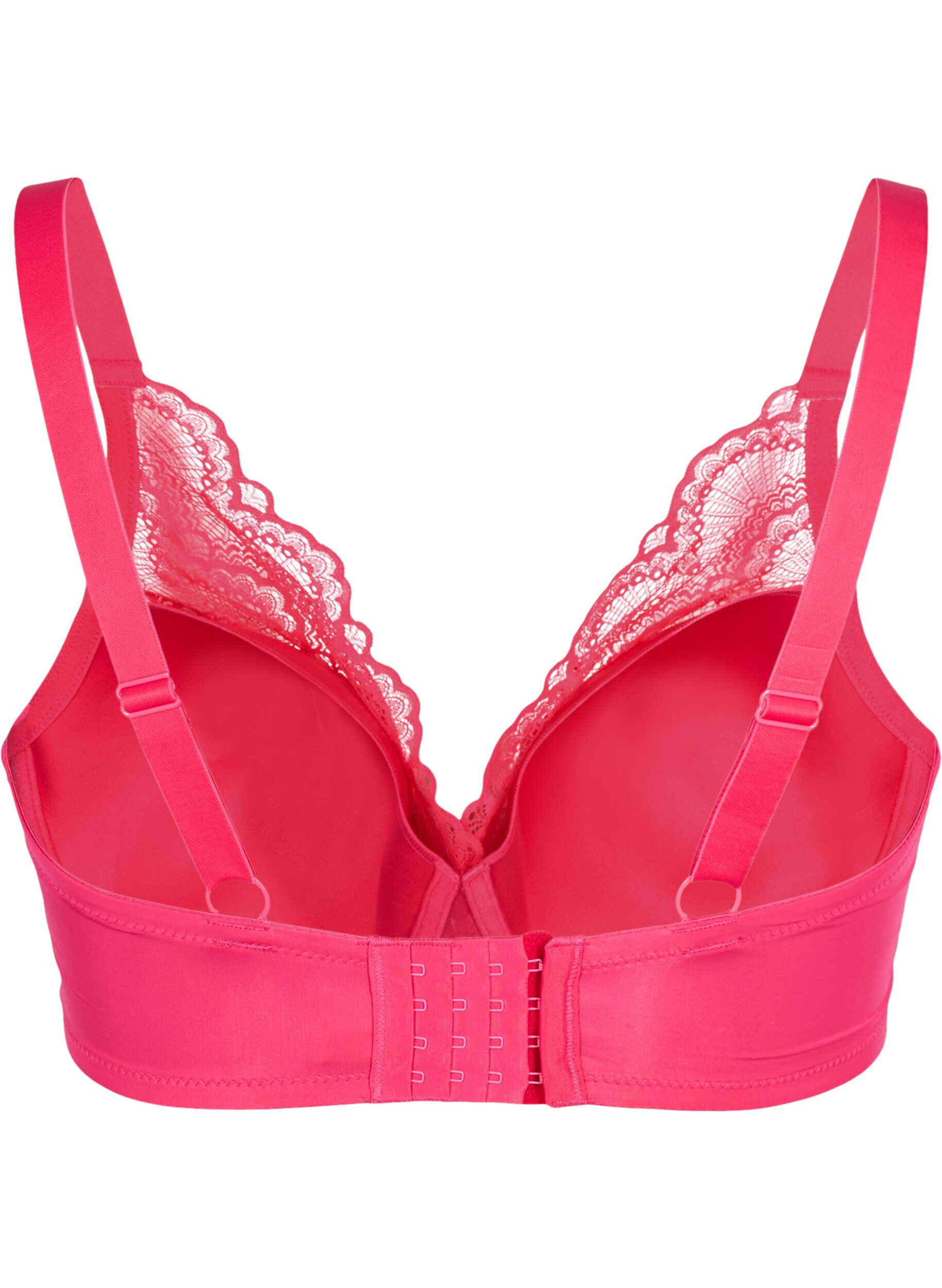 Zizzifashion Molded lace bra, Love Potion, Packshot image number 1