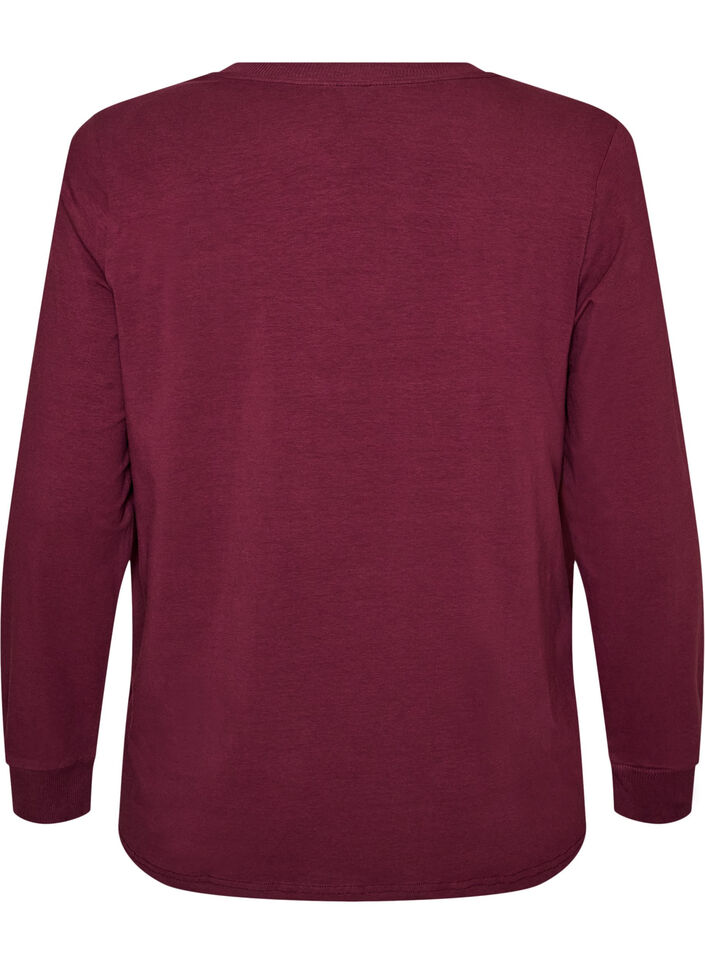 Printed night top, 2421, Packshot image number 1