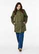 Water-repellent spring jacket with an A-line cut, Green, Model image number 1