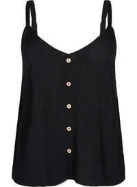 Viscose top with narrow straps