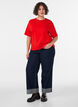 Boxy cotton T-shirt, 0942, Model image number 1