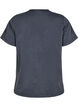 Organic cotton T-shirt with print, Grey, Packshot image number 1
