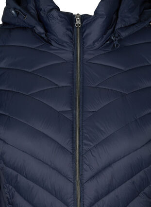 Short, quilted, lightweight jacket, Night Sky, Packshot image number 2