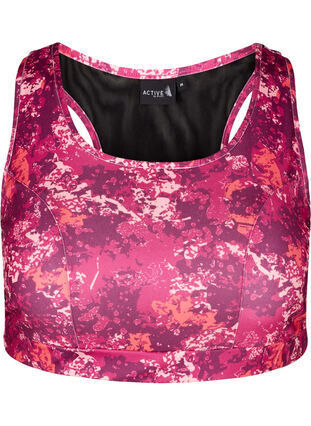 Sports top with print, Caspia Print, Packshot image number 0