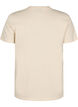 Cotton T-shirt with print, Beige, Packshot image number 1