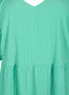 A-shaped short dress with a V-neck, Deep Mint, Packshot image number 2