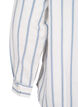 Striped blouse with tie detail, White, Packshot image number 4